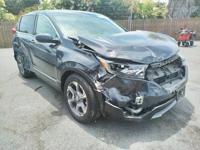 HONDA CR-V EX 2017 with VIN 7FARW1H5XHE033696 - Photo from auction