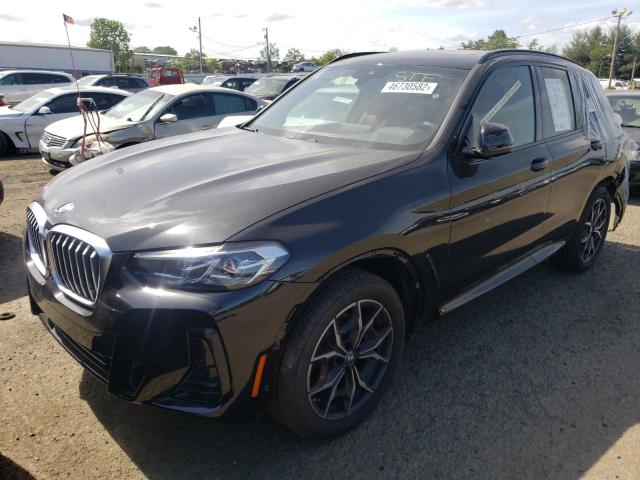 Photo 2 from auction – 2022 BMW X3 XDRIVE3 with VIN 5UX53DP01N9L32413