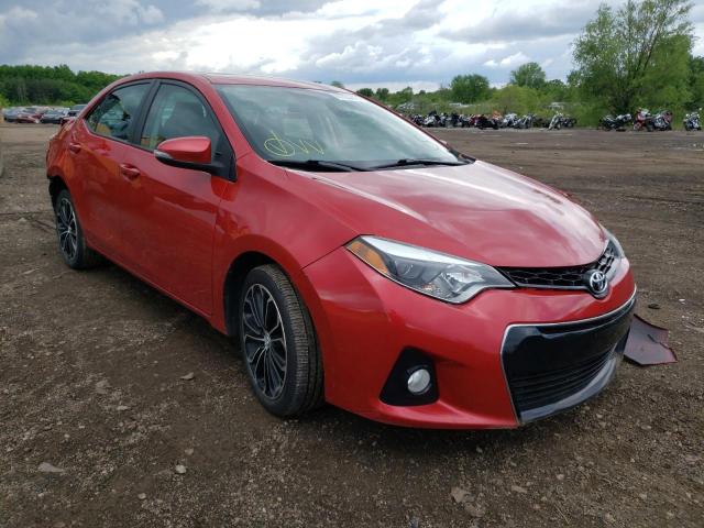 TOYOTA COROLLA L 2015 with VIN 2T1BURHE9FC435700 - Photo from auction