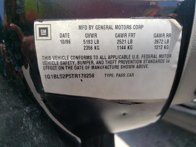 CHEVROLET CAPRICE / 1996 with VIN 1G1BL52P5TR178258 - Photo from auction