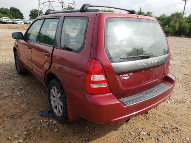 Photo 3 from auction – 2005 SUBARU FORESTER 2 with VIN JF1SG656X5H736589