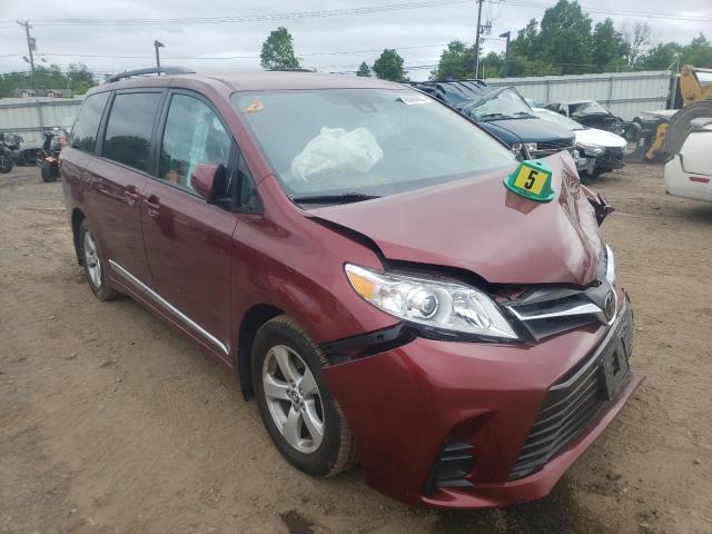 TOYOTA SIENNA LE 2018 with VIN 5TDKZ3DC3JS933152 - Photo from auction