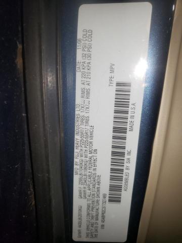 Photo 10 from auction – 2007 SUBARU OUTBACK OU with VIN 4S4BP62C377327469