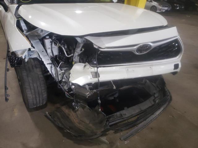 Photo 9 from auction – 2020 TOYOTA HIGHLANDER with VIN 5TDHZRBH3LS521487