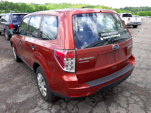 Photo 3 from auction – 2010 SUBARU FORESTER with VIN JF2SH6AC7AH708781