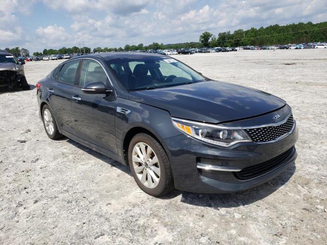 KIA OPTIMA EX 2016 with VIN 5XXGU4L39GG039579 - Photo from auction