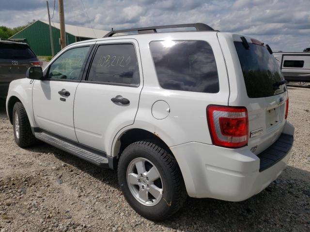 Photo 3 from auction – 2011 FORD ESCAPE XLT with VIN 1FMCU9DG4BKC65181