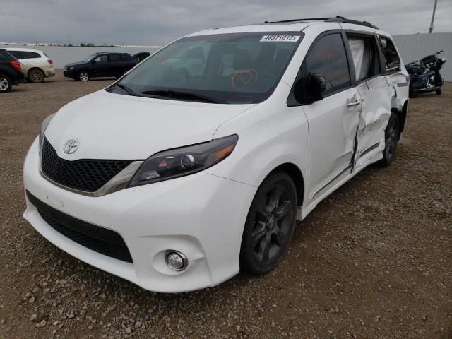 Photo 2 from auction – 2016 TOYOTA SIENNA SE with VIN 5TDXK3DC1GS702866