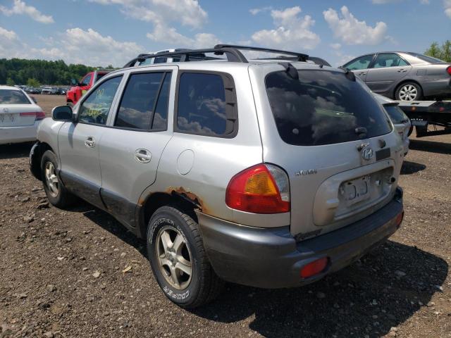 Photo 3 from auction – 2003 HYUNDAI SANTA FE G with VIN KM8SC73D23U455142