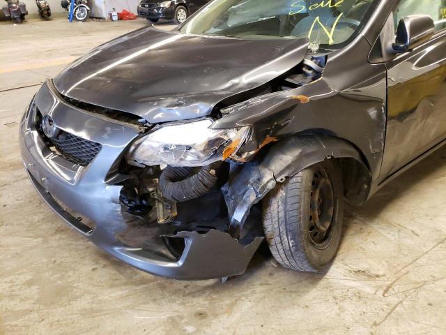 Photo 9 from auction – 2009 TOYOTA COROLLA BA with VIN JTDBL40E399075285