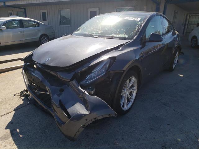 Photo 2 from auction – 2020 TESLA MODEL Y with VIN 5YJYGDEEXLF027383