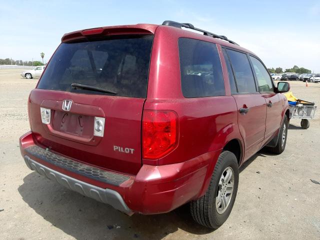 Photo 4 from auction – 2005 HONDA PILOT EX with VIN 2HKYF18455H544048