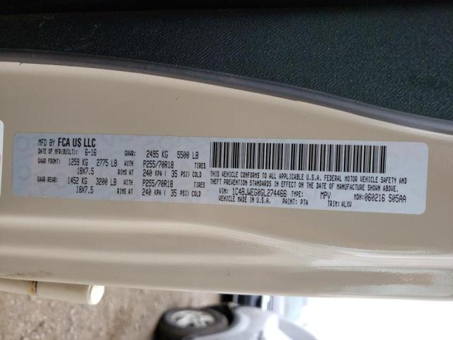Photo 10 from auction – 2016 JEEP WRANGLER U with VIN 1C4BJWEG0GL274466
