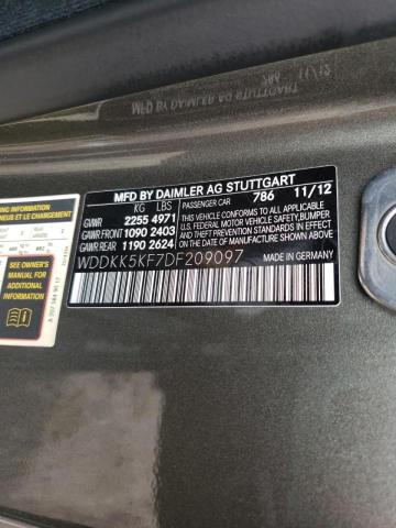 Photo 10 from auction – 2013 MERCEDES-BENZ E 350 with VIN WDDKK5KF7DF209097