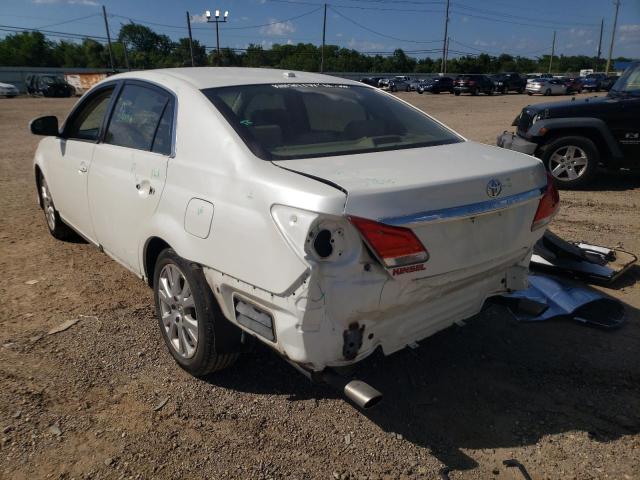 Photo 3 from auction – 2011 TOYOTA AVALON BAS with VIN 4T1BK3DB5BU422157