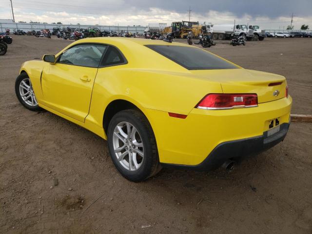Photo 3 from auction – 2014 CHEVROLET CAMARO LS with VIN 2G1FA1E38E9286637