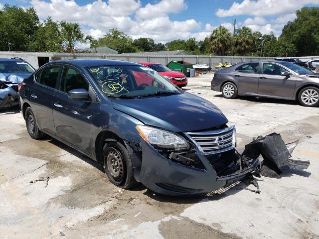 NISSAN SENTRA S 2014 with VIN 3N1AB7AP7EY235546 - Photo from auction