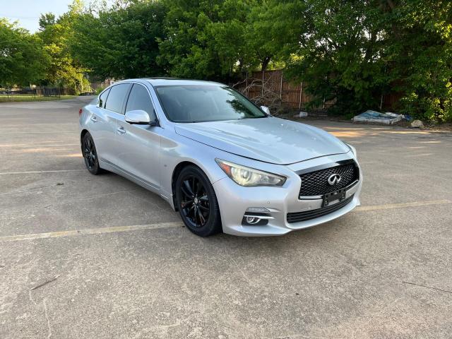 INFINITI Q50 BASE 2014 with VIN JN1BV7APXEM673167 - Photo from auction
