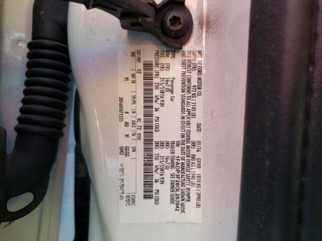 Photo 10 from auction – 2016 FORD FOCUS SE with VIN 1FADP3F28GL263942