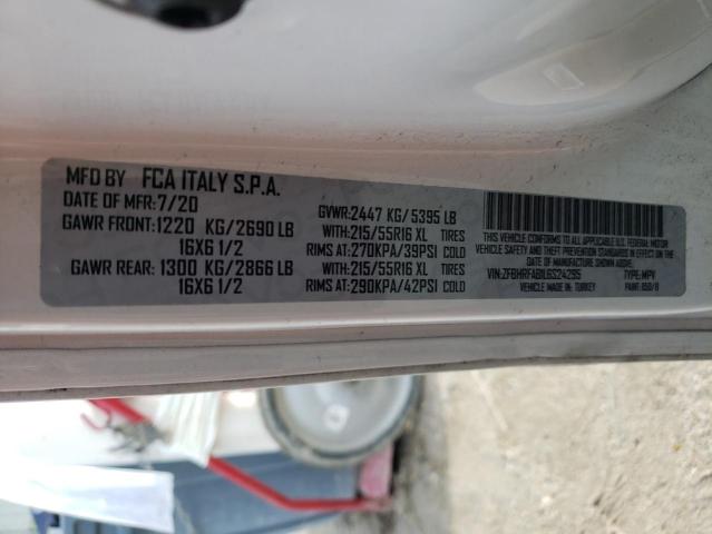 Photo 10 from auction – 2020 RAM PROMASTER with VIN ZFBHRFAB1L6S24295
