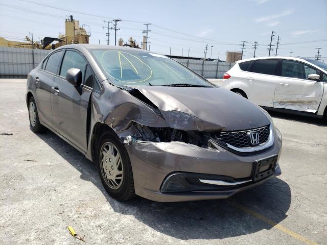 HONDA CIVIC LX 2013 with VIN 2HGFB2F58DH573668 - Photo from auction