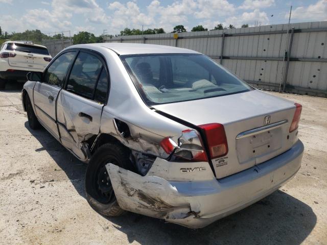 Photo 3 from auction – 2001 HONDA CIVIC DX with VIN 1HGES162X1L072291