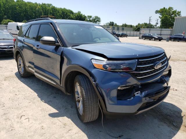 FORD EXPLORER X 2020 with VIN 1FMSK7DH8LGA92834 - Photo from auction