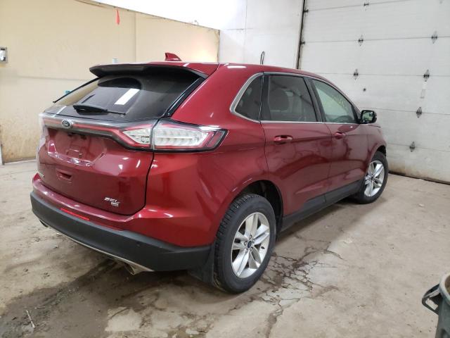 Photo 4 from auction – 2016 FORD EDGE SEL with VIN 2FMPK4J81GBB44200
