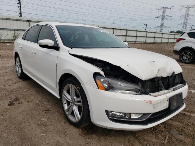 VOLKSWAGEN PASSAT SE 2013 with VIN 1VWBM7A38DC089963 - Photo from auction