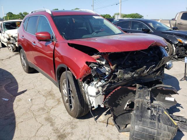 NISSAN ROGUE S 2016 with VIN 5N1AT2MT7GC740192 - Photo from auction