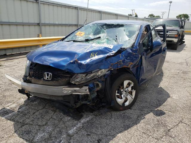 Photo 2 from auction – 2015 HONDA CIVIC LX with VIN 19XFB2F50FE014774