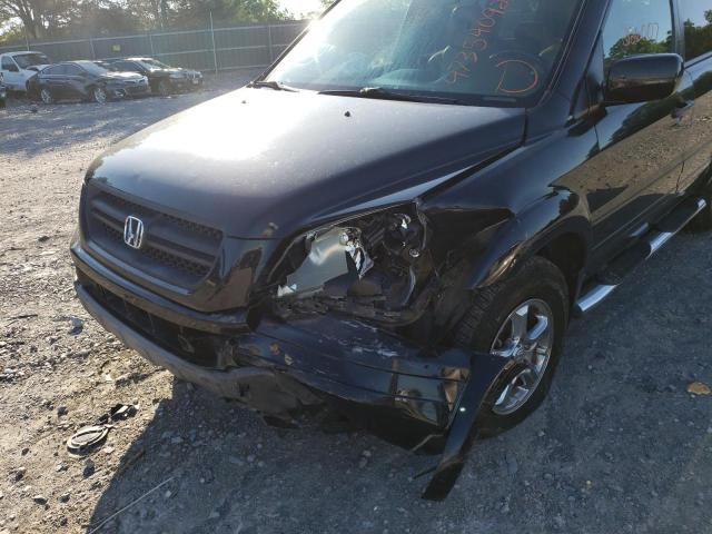 Photo 9 from auction – 2004 HONDA PILOT EXL with VIN 2HKYF18594H535490