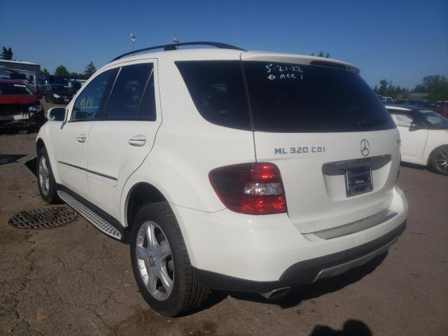 Photo 3 from auction – 2008 MERCEDES-BENZ ML 320 CDI with VIN 4JGBB22E98A369741