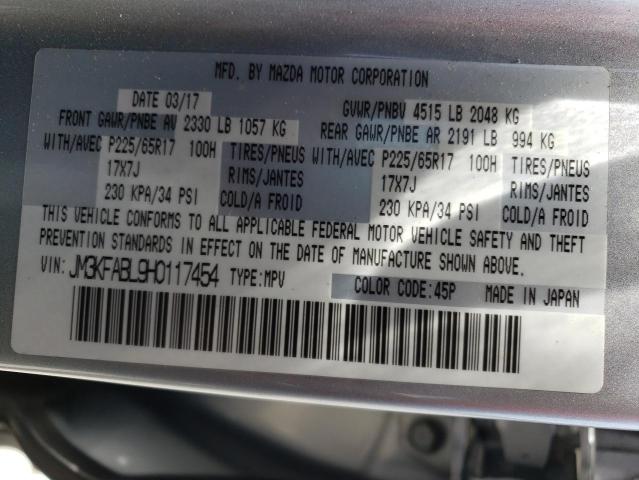 Photo 10 from auction – 2017 MAZDA CX-5 SPORT with VIN JM3KFABL9H0117454