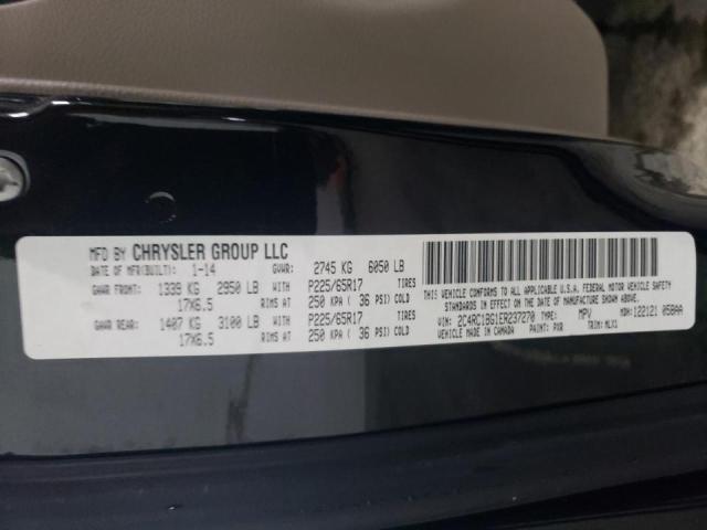 Photo 10 from auction – 2014 CHRYSLER TOWN & COU with VIN 2C4RC1BG1ER237270