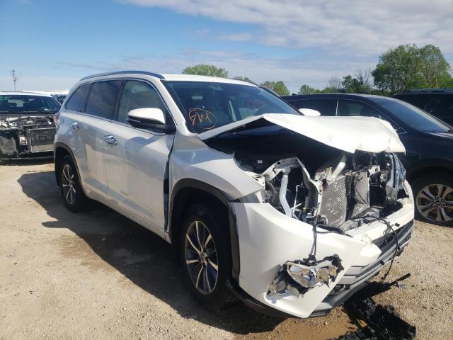 TOYOTA HIGHLANDER 2018 with VIN 5TDJZRFH0JS556271 - Photo from auction