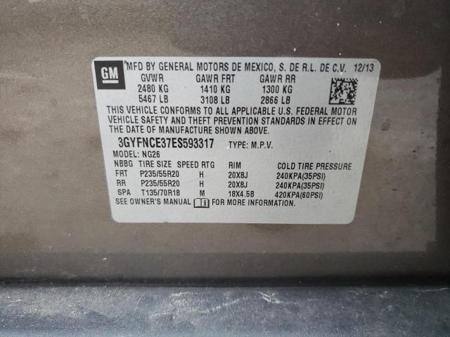Photo 10 from auction – 2014 CADILLAC SRX PERFOR with VIN 3GYFNCE37ES593317