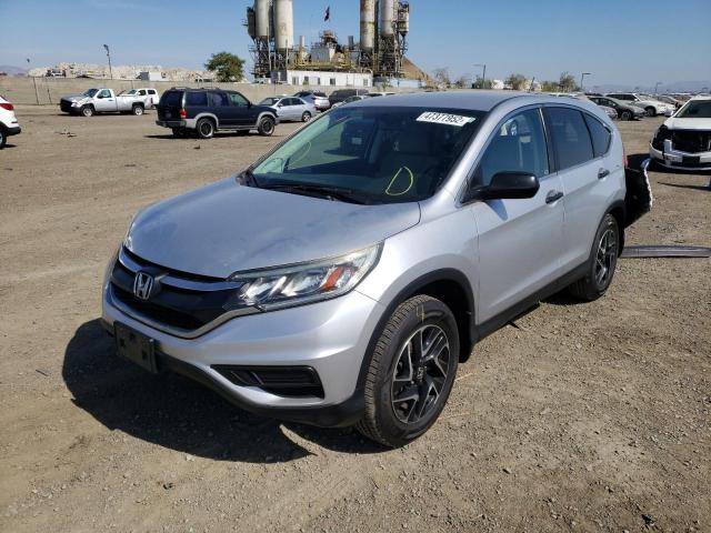 Photo 2 from auction – 2016 HONDA CR-V SE with VIN 2HKRM3H42GH548437