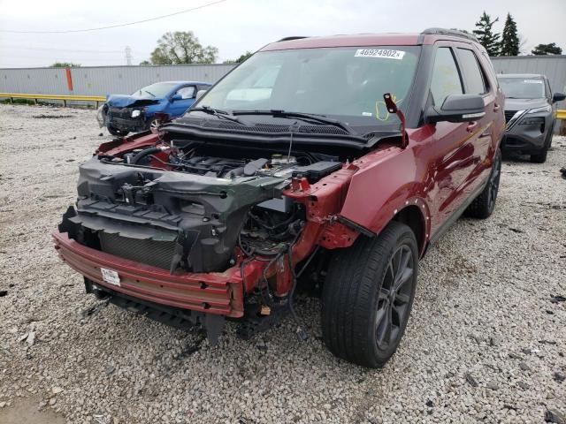 Photo 2 from auction – 2018 FORD EXPLORER X with VIN 1FM5K8D80JGB98078