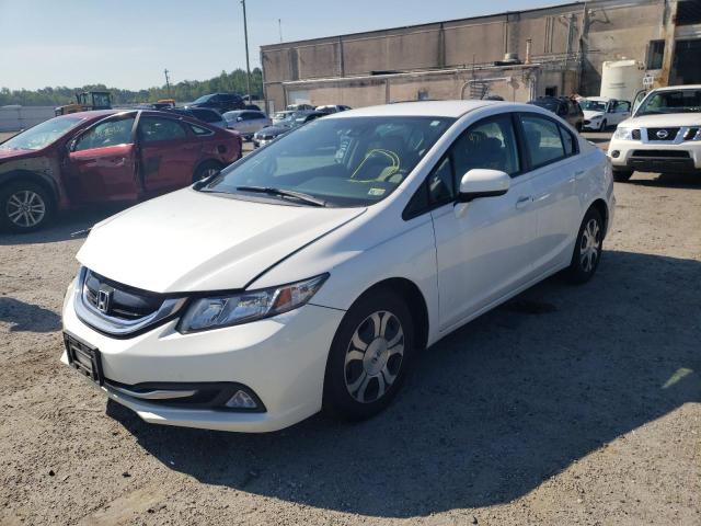 Photo 2 from auction – 2015 HONDA CIVIC HYBR with VIN 19XFB4F37FE200564
