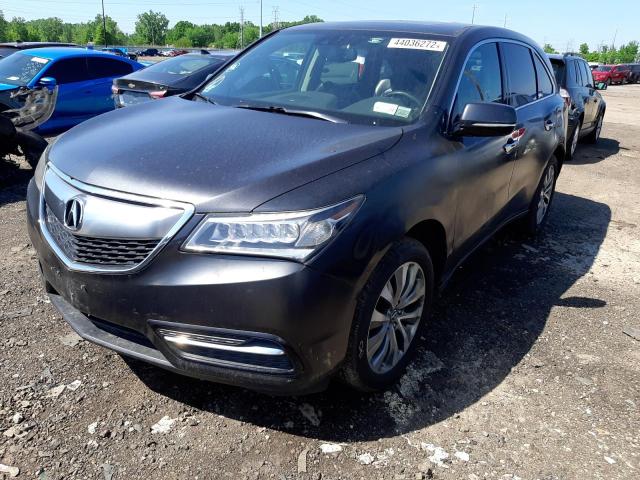 Photo 2 from auction – 2014 ACURA MDX TECHNO with VIN 5FRYD4H68EB028840