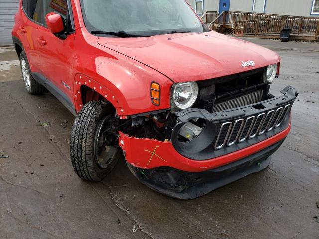 Photo 9 from auction – 2016 JEEP RENEGADE L with VIN ZACCJBBT4GPD17460