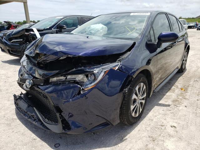 Photo 2 from auction – 2022 TOYOTA COROLLA LE with VIN JTDEAMDEXNJ044783