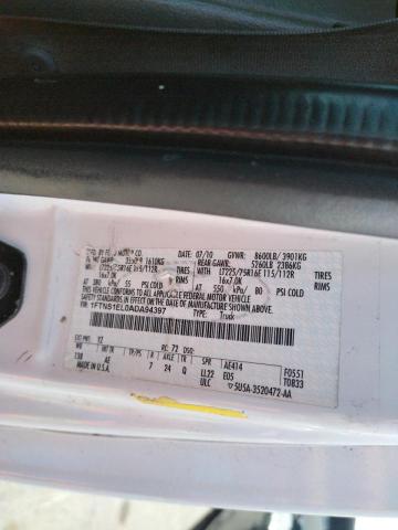 Photo 10 from auction – 2010 FORD ECONOLINE with VIN 1FTNS1EL0ADA94397
