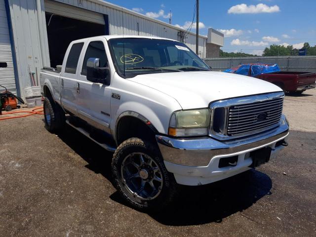 FORD F250 SUPER 2002 with VIN 1FTNW21F32EA21109 - Photo from auction