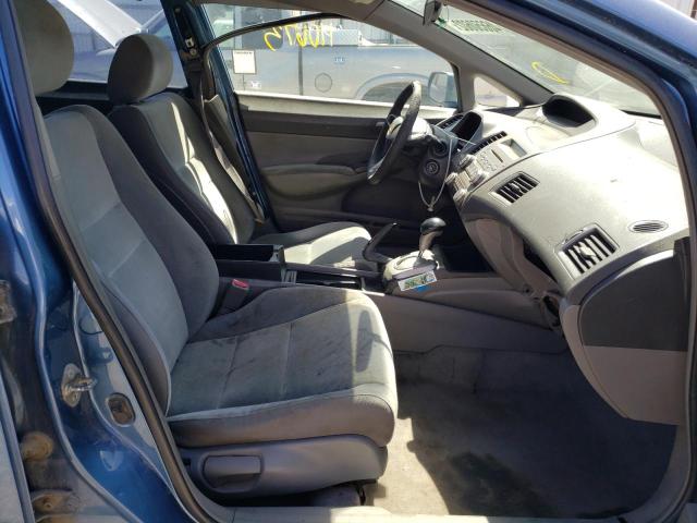 Photo 5 from auction – 2009 HONDA CIVIC LX with VIN 19XFA16509E009642