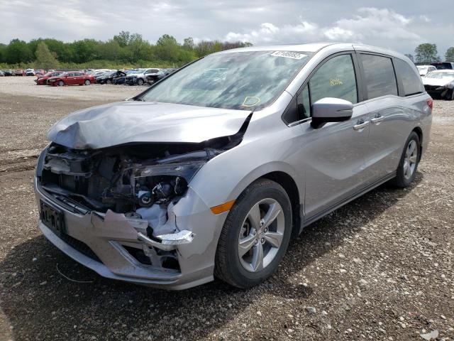 Photo 2 from auction – 2018 HONDA ODYSSEY EX with VIN 5FNRL6H73JB021575