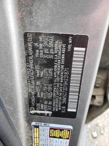 Photo 10 from auction – 2009 HYUNDAI SANTA FE G with VIN 5NMSG73D19H231871