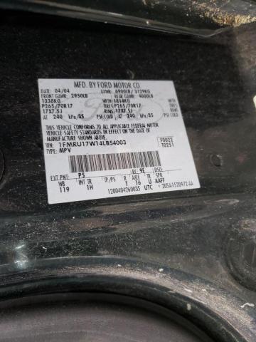 Photo 10 from auction – 2004 FORD EXPEDITION with VIN 1FMRU17W14LB54003