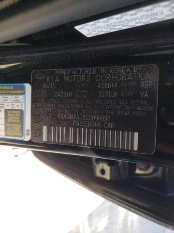 Photo 10 from auction – 2016 KIA OPTIMA HYB with VIN KNAGM4AD8G5096692